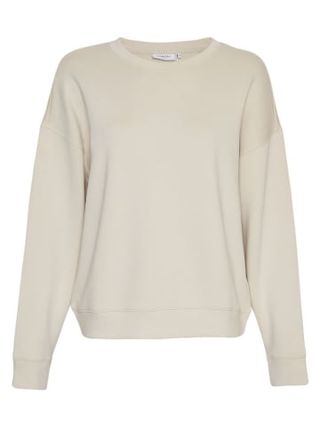 MOSS COPENHAGEN Sweatshirt "Ima Q" zandkleurig