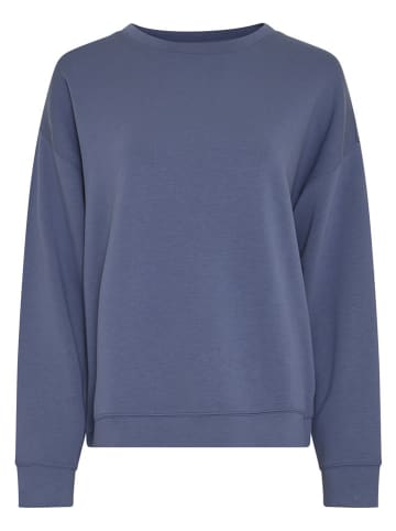MOSS COPENHAGEN Sweatshirt "Ima Q" in Blau