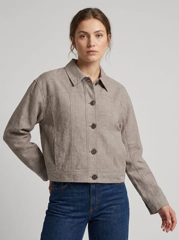 MOSS COPENHAGEN Blousejas "Viana" taupe
