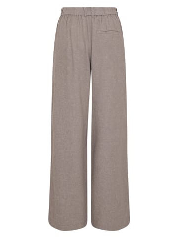 MOSS COPENHAGEN Marlenehose "Viana" in Taupe