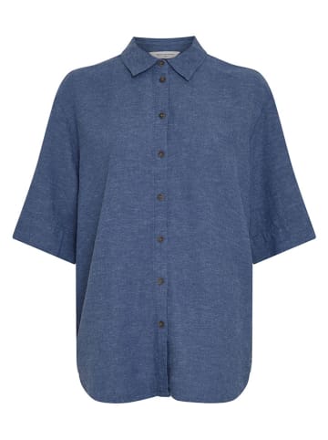 MOSS COPENHAGEN Blouse "Viana" donkerblauw