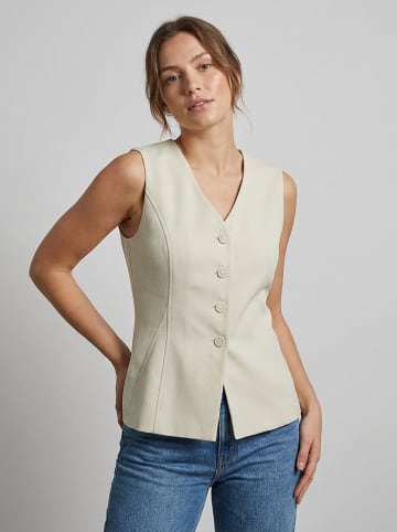 MOSS COPENHAGEN Weste "Esteriane" in Creme