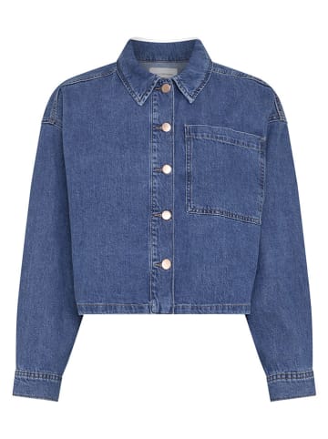 MOSS COPENHAGEN Jeanshemd "Turig" in Blau