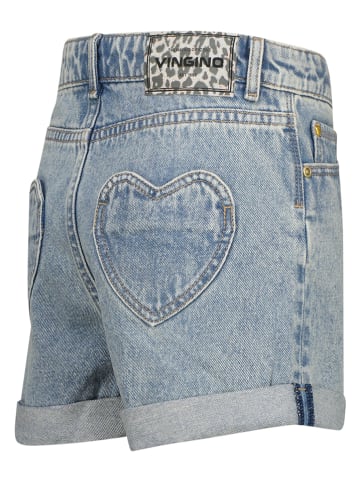 Vingino Jeans-Shorts in Hellblau