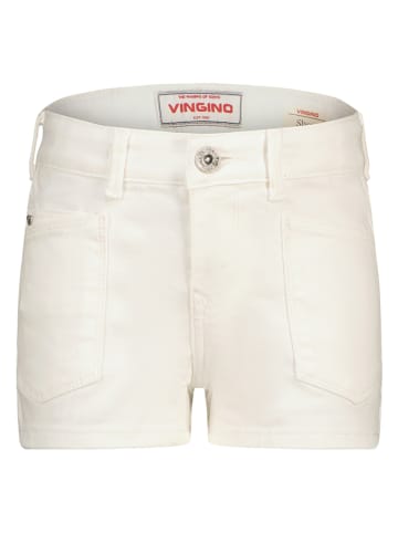 Vingino Jeans-Shorts in Creme