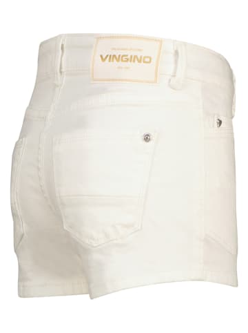 Vingino Jeans-Shorts in Creme