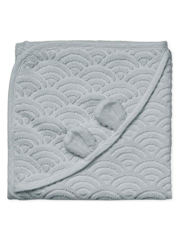 Cam Cam Copenhagen Kapuzenbadetuch in Grau - (L)80 x (B)80 cm