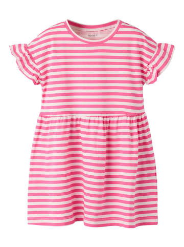 name it Kleid "Junni" in Pink/ Creme