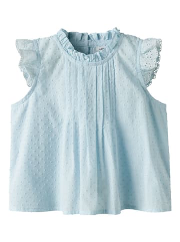 name it Blouse "Jusa" lichtblauw