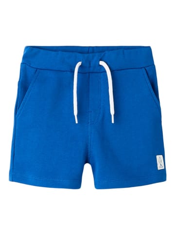 name it Sweatshort "Jesper" blauw