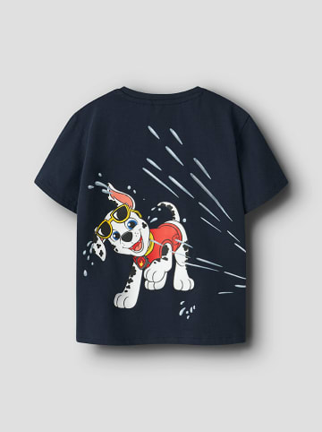 name it Shirt "Macas" donkerblauw