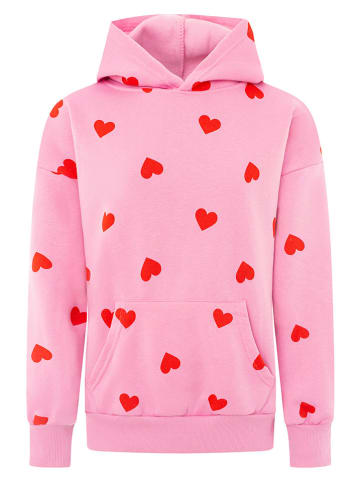 Zwillingsherz Hoodie "Herzchen" lichtroze
