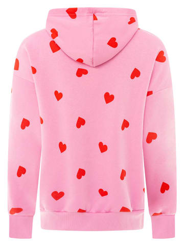 Zwillingsherz Hoodie "Herzchen" lichtroze