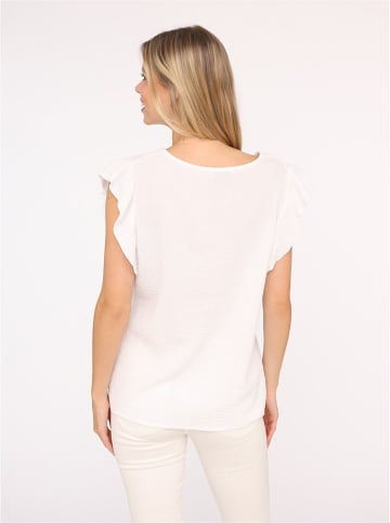 Zwillingsherz Blouse wit