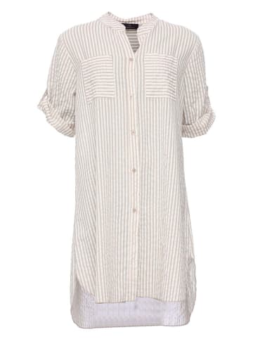 Zwillingsherz Tunika in Beige