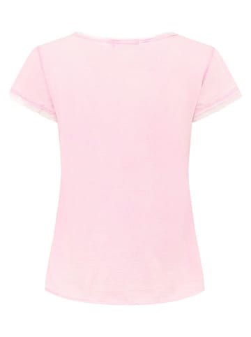 Zwillingsherz Shirt in Rosa
