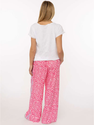 Zwillingsherz Stoffen broek lichtroze/roze