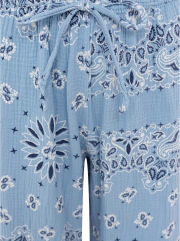 Zwillingsherz Stoffhose in Hellblau