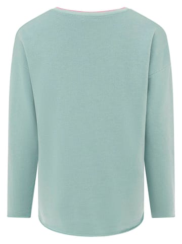 Zwillingsherz Sweatshirt groen