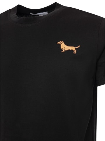 Zwillingsherz Shirt “Dog Stickery” zwart