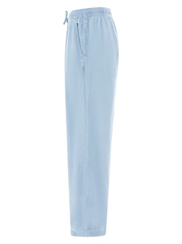 Zwillingsherz Stoffhose in Hellblau