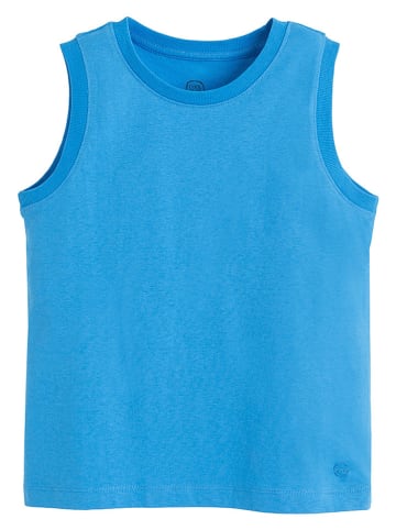 COOL CLUB Top w kolorze niebieskim