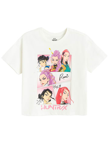 COOL CLUB Pyjama in Rosa/ Weiß