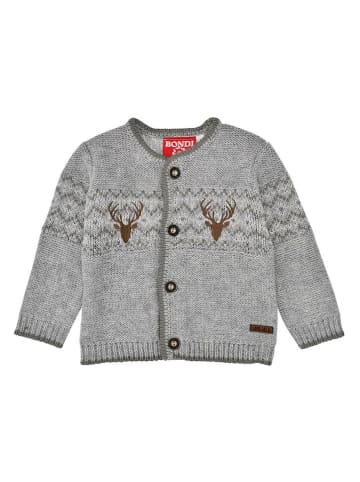 Bondi Cardigan "Hirsch" in Grau