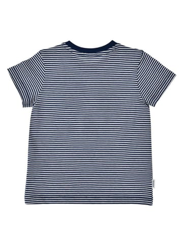 Bondi Shirt "Fahrzeuge" in Dunkelblau/ Weiß