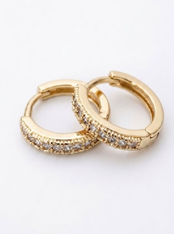 atelier MIU Creolen met edelstenen