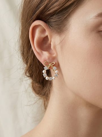 atelier MIU Oorstekers met parels en edelstenen