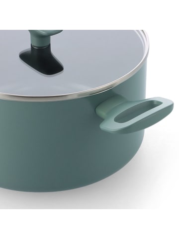 Green Chef 2-częściowy zestaw "Tones" w kolorze błękitnym - Ø 24 cm