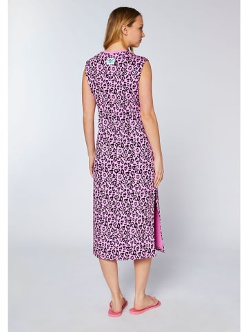 Chiemsee Sweatkleid in Rosa/ Schwarz
