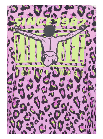 Chiemsee Badeshirt in Rosa/ Schwarz