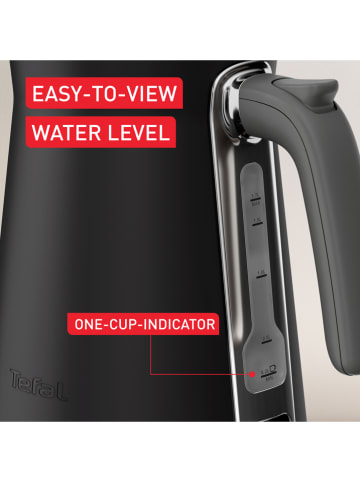 Tefal Wasserkocher "KI6668E0" in Schwarz