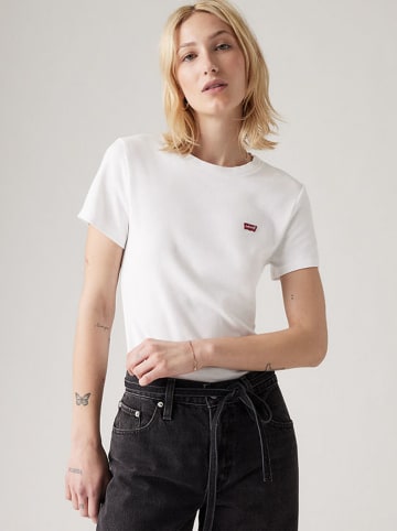 Levi's Koszulka "Essential" w kolorze białym