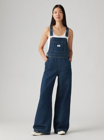 Levi's Ogrodniczki dżinsowe w kolorze granatowym