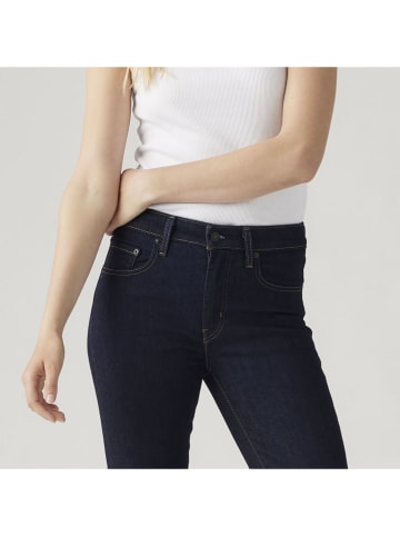 Levi's Spijkerbroek "721" - skinny fit - donkerblauw