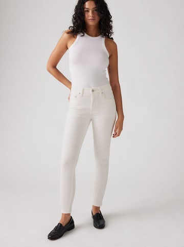Levi's Spijkerbroek "721" - skinny fit - wit