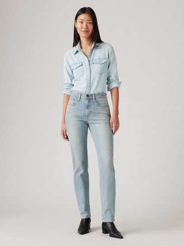 Levi's Dżinsy "724" - Slim fit - w kolorze błękitnym