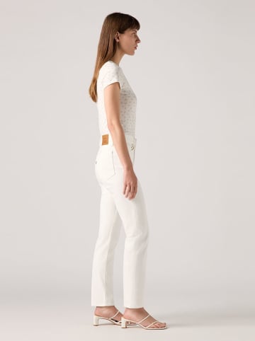Levi's Spijkerbroek "724" - slim fit - wit