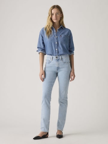 Levi's Spijkerbroek "724" - slim fit - lichtblauw