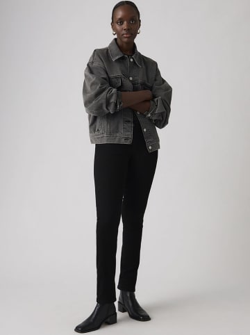 Levi's Spijkerbroek "712" - slim fit - zwart
