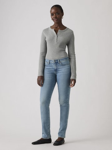 Levi's Dżinsy "712" - Slim fit - w kolorze błękitnym
