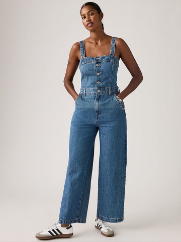 Levi's Kombinezon dżinsowy "Drea" w kolorze niebieskim