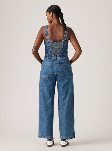 Levi's Kombinezon dżinsowy "Drea" w kolorze niebieskim