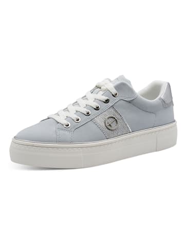 Tamaris Leren sneakers lichtblauw