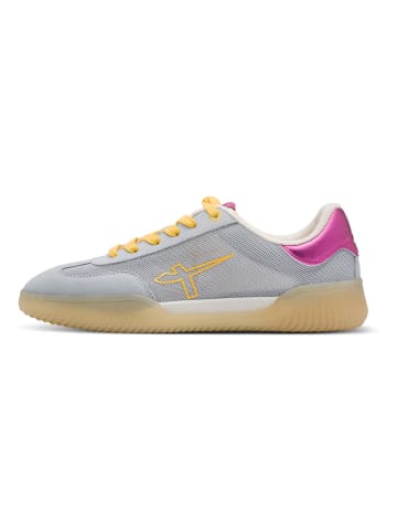 Tamaris Sneakers in Hellblau/ Gelb/ Pink
