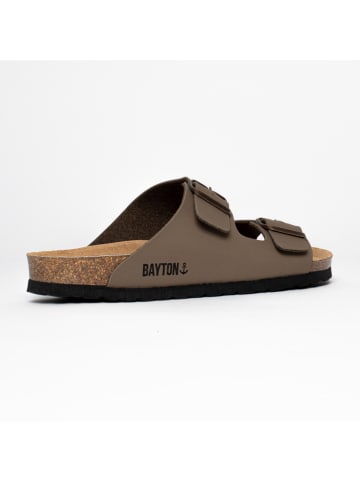 BACKSUN Slippers "Atlas" taupe