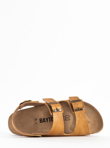 BACKSUN Sandalen "Achille" cognackleurig